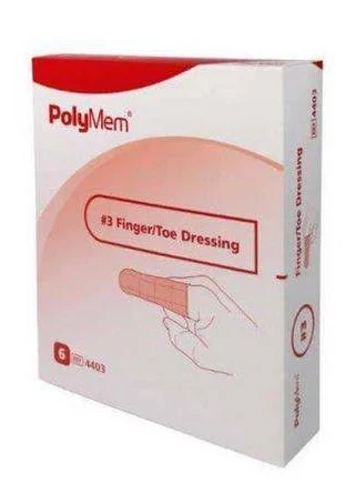 PolyMEM finger/toe dressing 